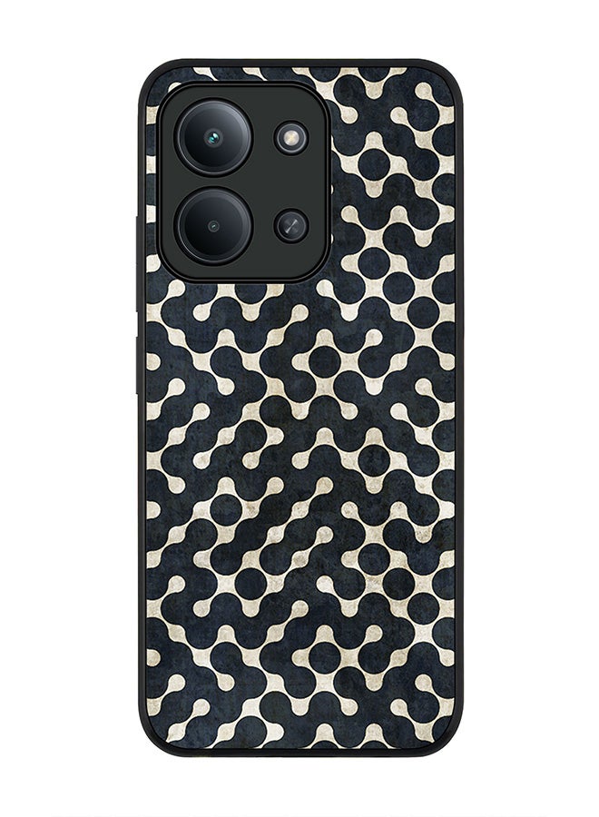 For Xiaomi Redmi 15C 4G Case,Slim fit Camera Protection, Shockproof Thin Phone cover  - Connect The Dots (Black)